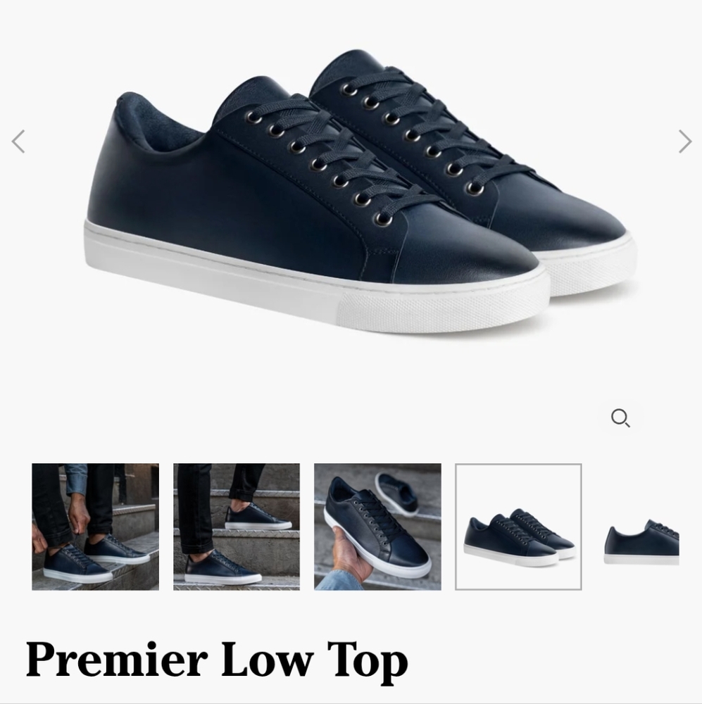 NEW Men's Navy Sneakers
